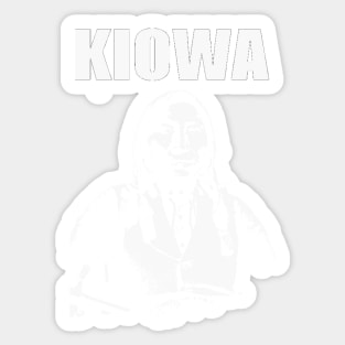 LONE WOLF OF THE KIOWA Sticker